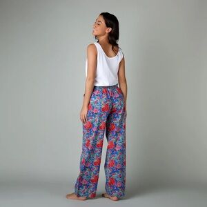 Mahogany  Vibrant Floral pajamas pants size M
